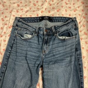 Low rise flare hollister jeans